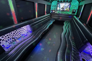 Santa Clara Limo Bus Interior