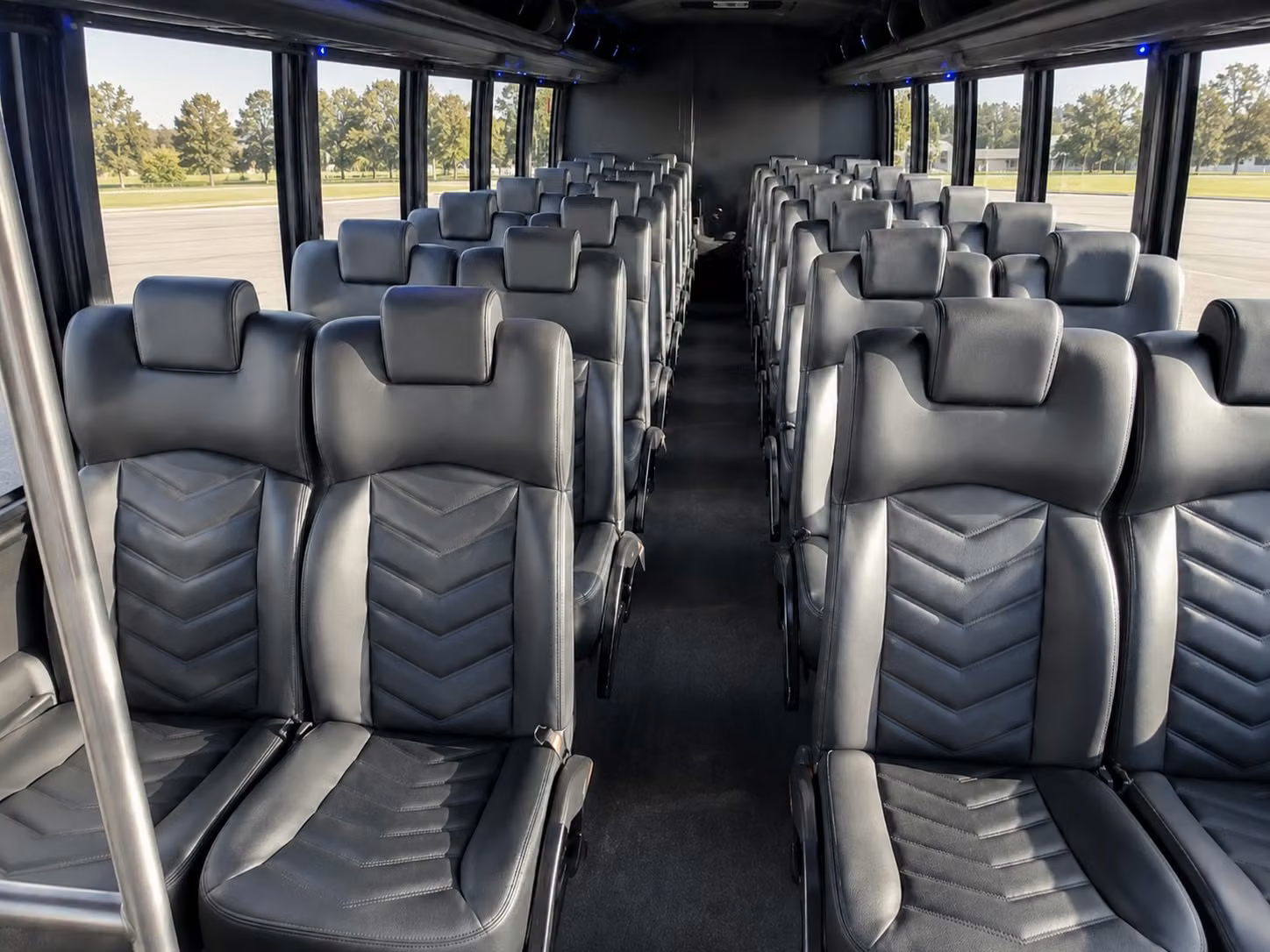 18 passenger minibus inside