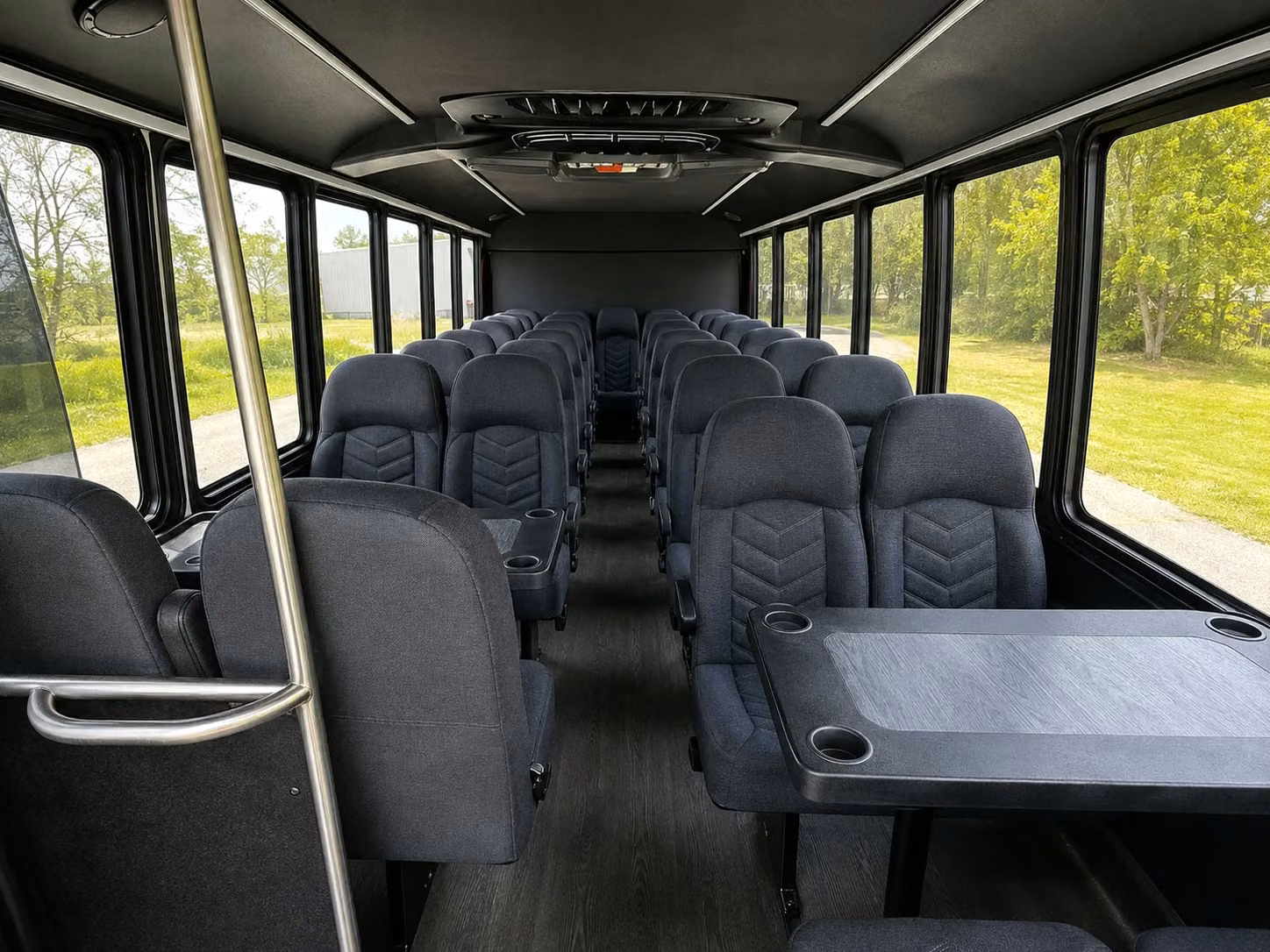 20 passenger minibus interior