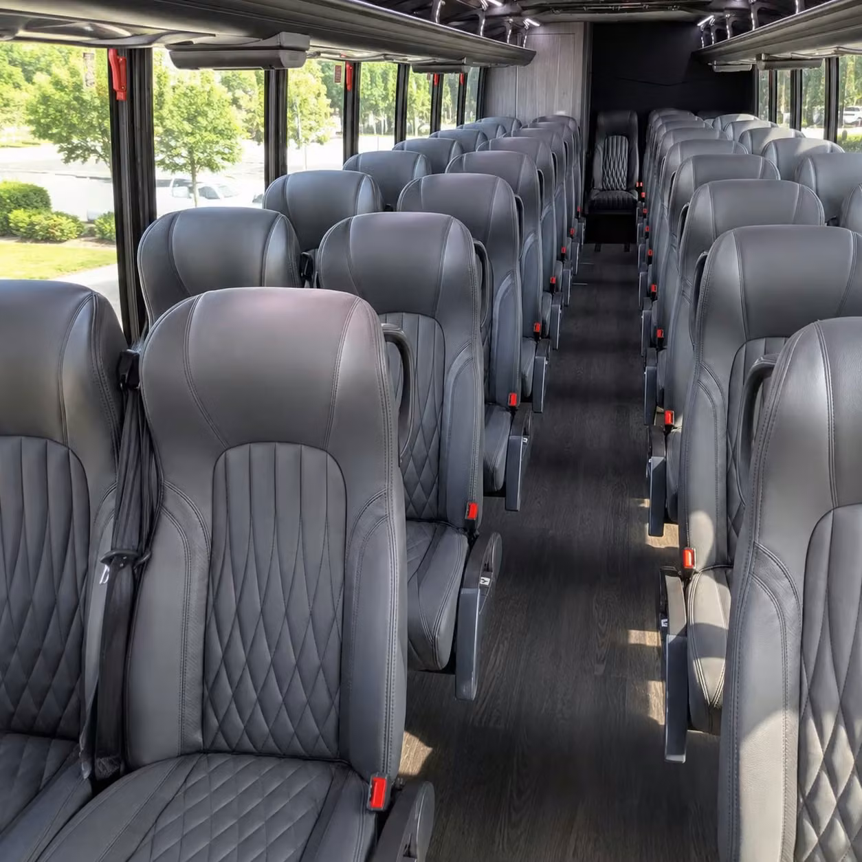 25 passenger minibus inside