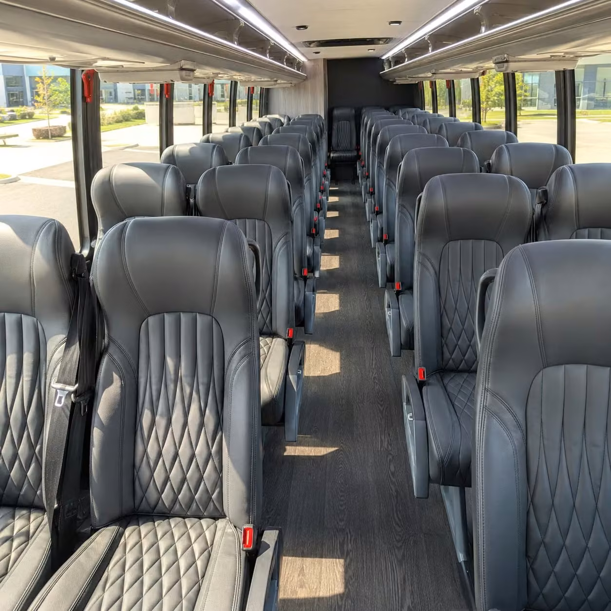 30 passenger minibus inside