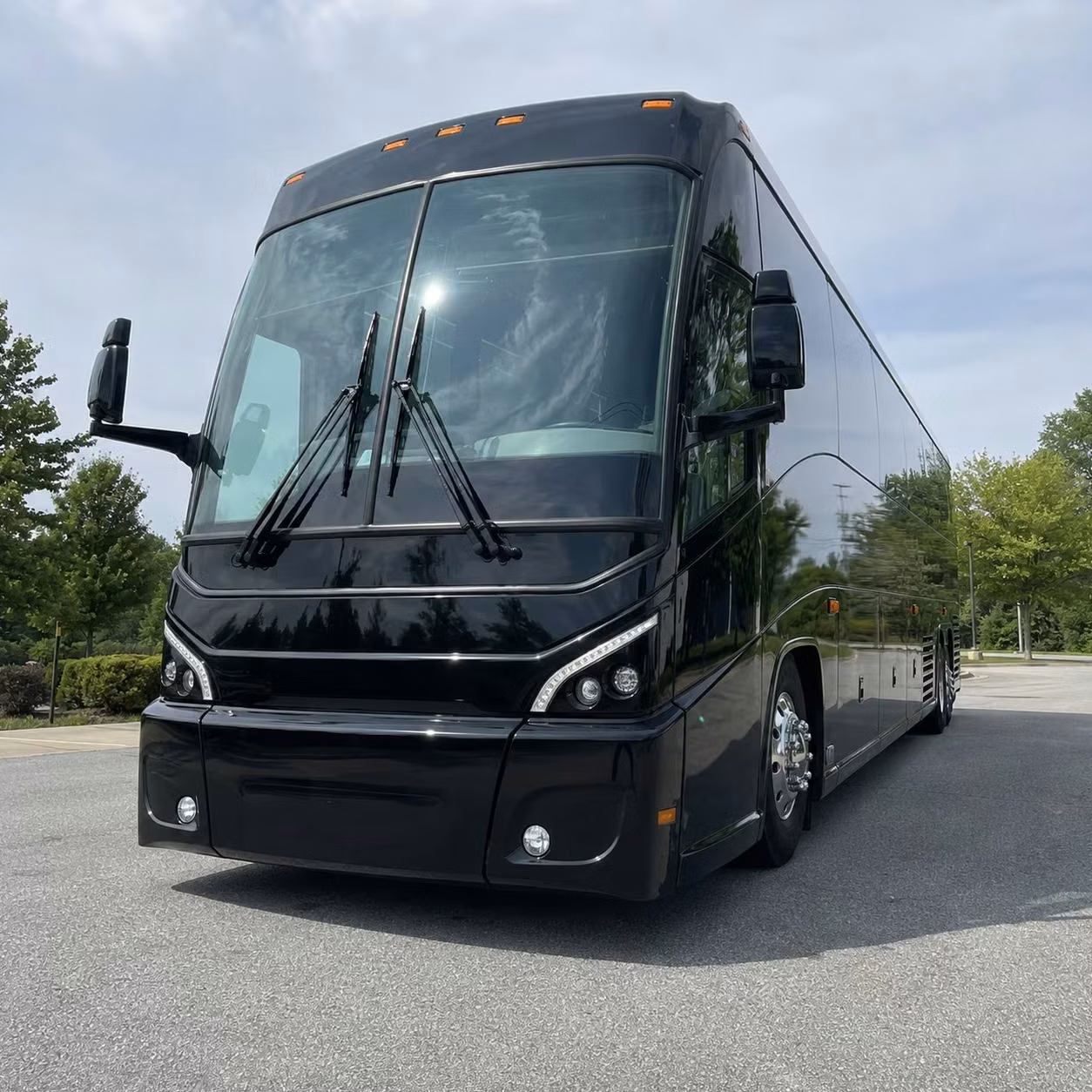 56 passenger charter bus