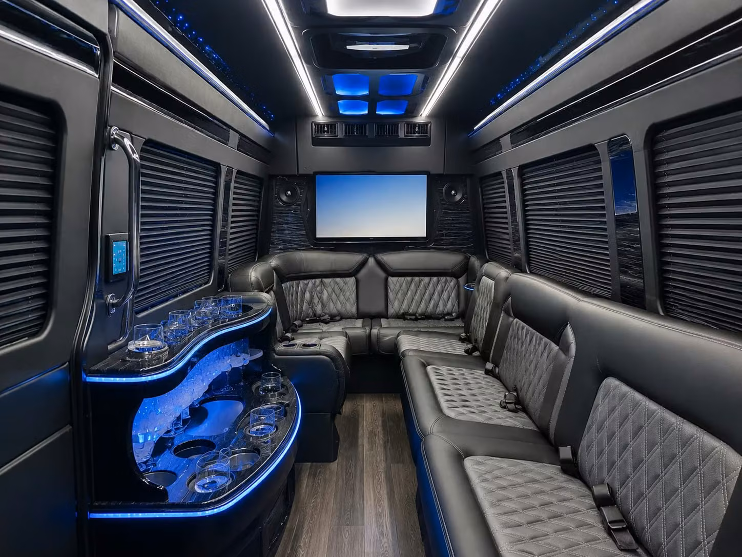 corporate group transportation for tech company sporting event outings in santa clara