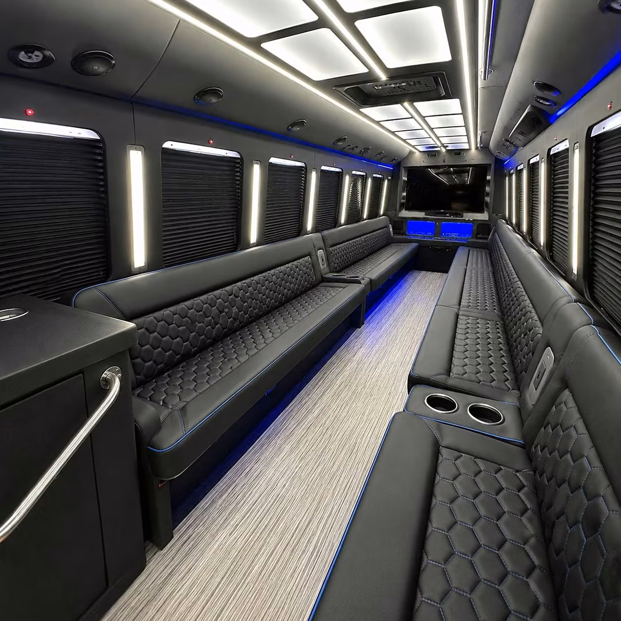 party bus interior
