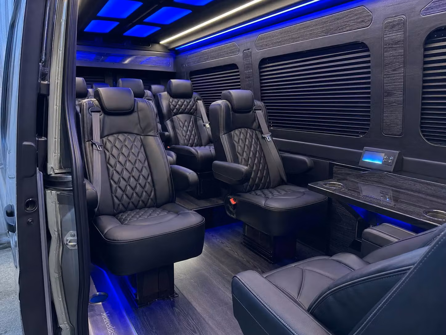 sprinter van transportation for groups and events across santa clara