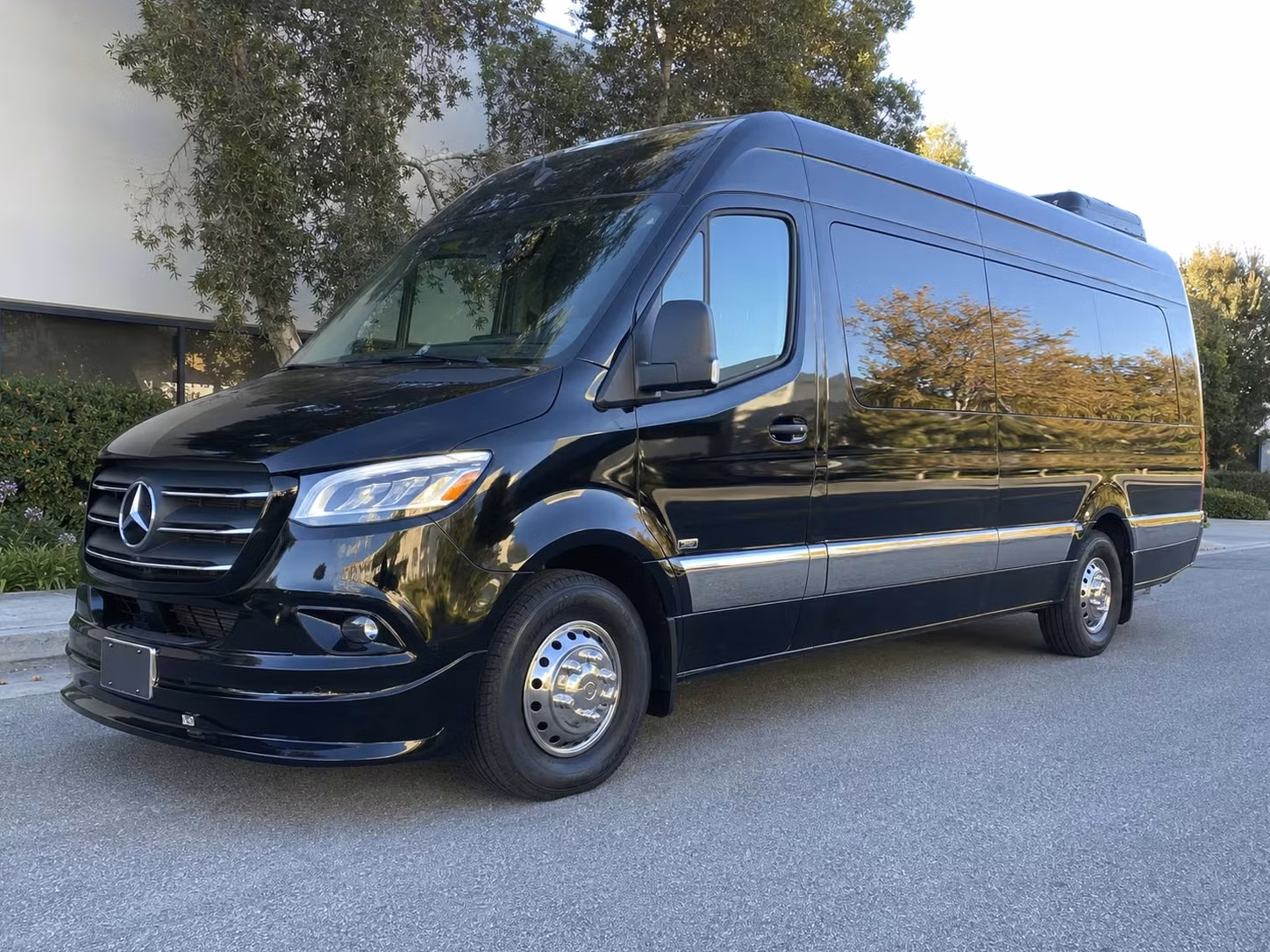 sprinter van with driver